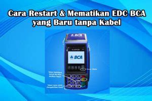 cara reset edc bca|Cara Restart Edc Bca .